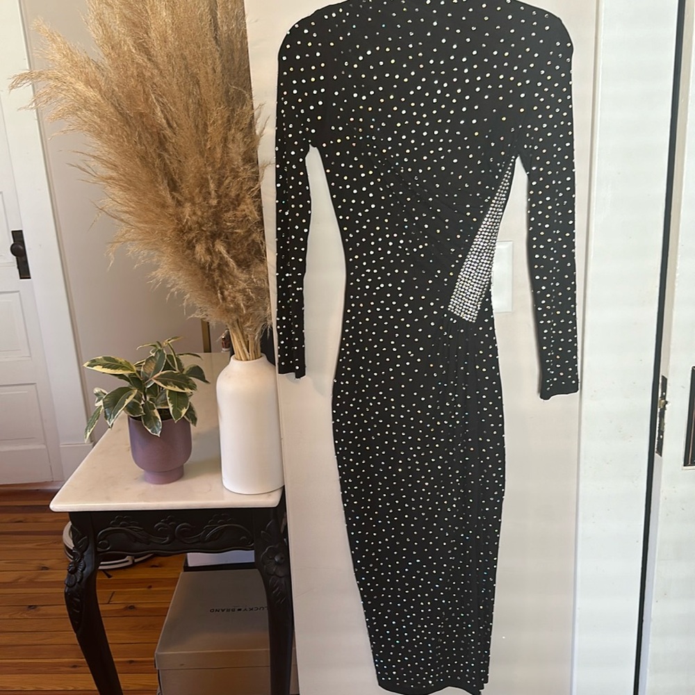 Stone midi dress